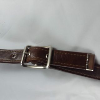 Vintage Brown Leather SLR - 1500 Camera Bag W Strap 6