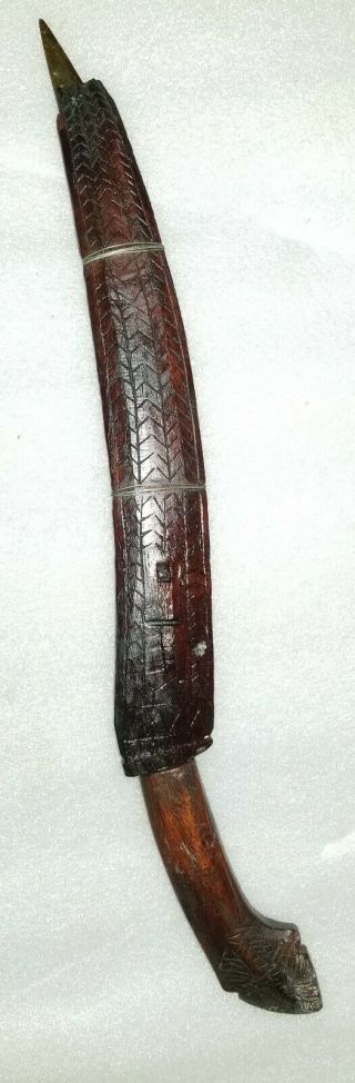 Old Vintage Philippine Talibong Sword Knife - Not Kris,  Keris,  Kampilan,  Bolo 2