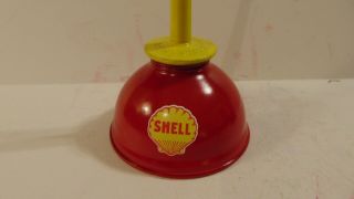 Tall Shell Vintage Pump Oil Can Gasoline Station Gas Motor Car Sign Decal Eagle