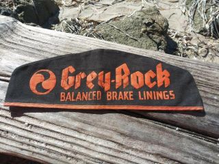 Vintage Service Station Cap - Grey Rock Balanced Brake Linings