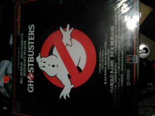 Vintage (bill Murray,  Dan Aykroyd) Ghostbusters Laserdisc Us 1985