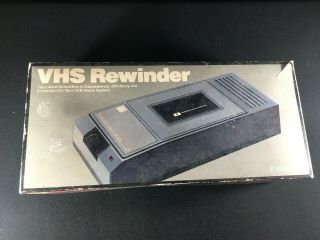 Gemini Rw2200 Vhs Video Cassette Tape Rewinder Movie Auto Stop Vintage