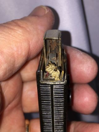 Vintage Early Plastic MUGETTE Pocket Lighter - Shaped Like A Camera 8