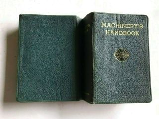 Machinery ' s Handbook 11th Ed 1943 Machine Shop Drafting Toolmaker VTG Book 2