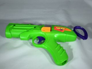 Vintage 1994 Kenner Nerf Green Secret Shot Soft Dart Gun