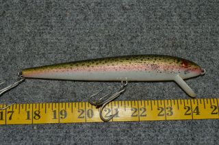Vintage Cotton Cordell Big Game Red Fin Fishing Lure