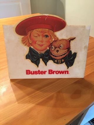Vintage Buster Brown Sign
