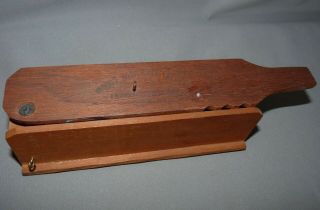 Wooden Turkey Call Box Woods Wise Callmasters Franklin In Vintage Well