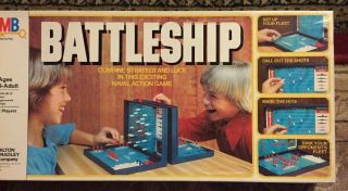Vintage 1981 Mb Battleship Milton Bradley Strategy Board Naval Action Game