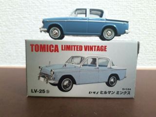 Tomytec Tomica Limited Vintage Lv - 25b Isuzu Hillman Minx