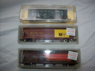 Vintage Atlas And Model Power Train Cars