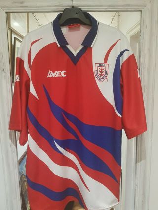 Vintage Hull Kingston Rovers 1998 Home Shirt Large