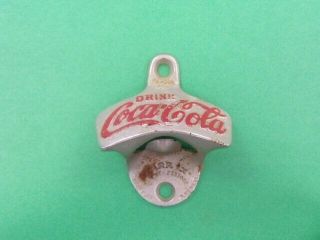 Vintage 4 Coca - Cola Starr " X " Wall Mounted Bottle Opener
