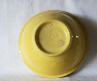 Vintage Shawnee Pottery Yellow Snowflake Small Mixing Bowl 5 