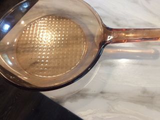 Vintage Corning Vision Ware 10” Waffle Bottom Skillet - Addition To Kitchen