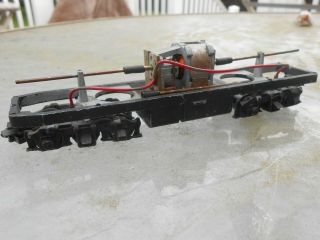 VINTAGE HO Athearn HI FI Rubber Band Drive Chassis W/Motor Running 2