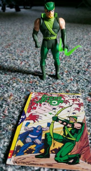 Vintage 1985 Kenner Dc Comics Powers Green Arrow Action Figure