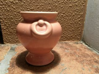 Vintage Pacific Pottery California Usa Small Vase Pink