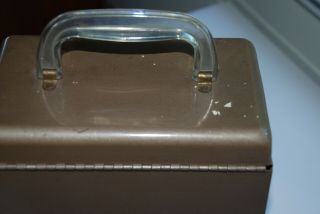 Vintage Metal Amfile Platter - pak 45 Record Case Filing System 4