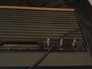 VTG Atari 2600 Light Sixer Woodgrain Wood Woody Six Switch System Console 6