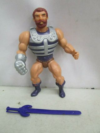 Vintage Mattel 1983 He - Man/motu Fisto (comes With Weapon)