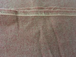 Vintage 100 Wool Blanket 74” X 60”