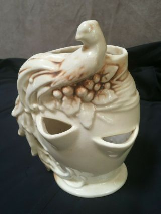 Vintage Mccoy Bird Of Paradise Pheasant Planter Vase