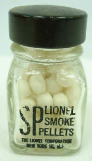 Lionel Sp - Cb Vintage Smoke Pellets - Clear Bottle