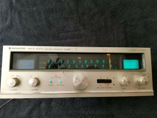 Vintage Kenwood Kt - 7001 Stereo Tuner