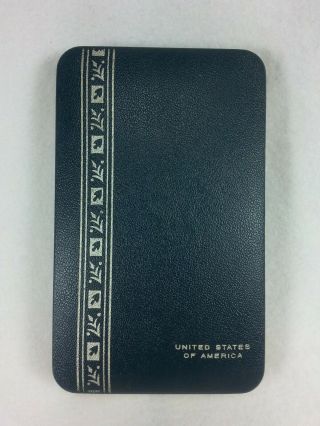 Vintage U.  S.  Us Military Award Medal Presentation Case Clam Shell Blue 60s 70s