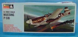 1/48 Scale Vintage Monogram Pa136 Mustang P - 51b Plastic Model Airplane Kit