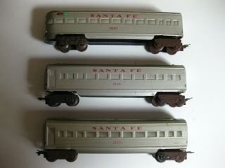 Set Of 3 Vintage Marxx O Scale Pullman Cars.