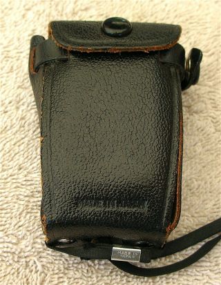 VINTAGE SEKONIC AUTO - LUMI COMPACT LIGHT METER with LEATHER CASE 5