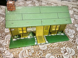 Vintage Tin Toy Doll House