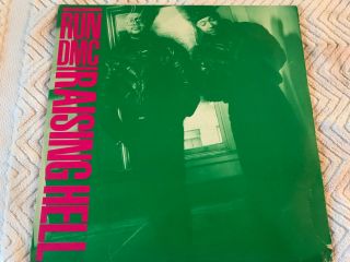 Run Dmc " Raising Hell " Orig Profile Old School Rap 1986 Vintage Vinyl Classic Lp