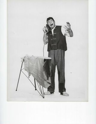 Vintage Black And White Photo Jerry Lewis From 1950 