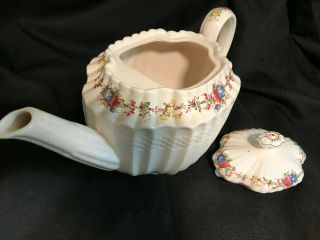 Vintage Copeland Spode Cowslip Flower 5 Cup Teapot S930 No Chips