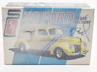 1940 Ford Sedan Delivery Gene Winfield Vintage Amt 1:25 T 292 200 Model Kit