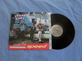 Stray Cats Built For Speed St - 17070 Vintage Press Nm Vinyl Lp