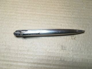 Vintage Deco Styled Chrome Ronson Penciliter Rhodium Plated