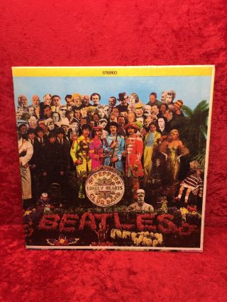 Vintage The Beatles Sgt Peppers Lonely Hearts Club Band Smas 2653 Vinyl