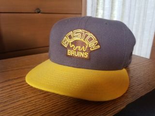 Boston Bruins Vintage Hockey Era Hat 7 5/8