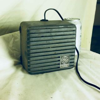 Vintage All General Electric Mastr 4ez16a Two Way Radio Speaker