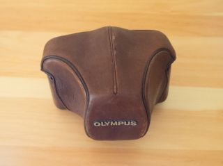 Olympus Vintage Leather Camera Case For Om - 1 Om - 2 Om - 2s Om - 3 Om - 4 Om - 4t Om - 4ti