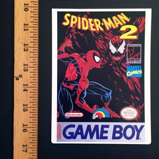 Vintage Toys ' R ' Us VIDPRO CARD for SPIDER - MAN 2 for GAME BOY by LJN - Nintendo 4