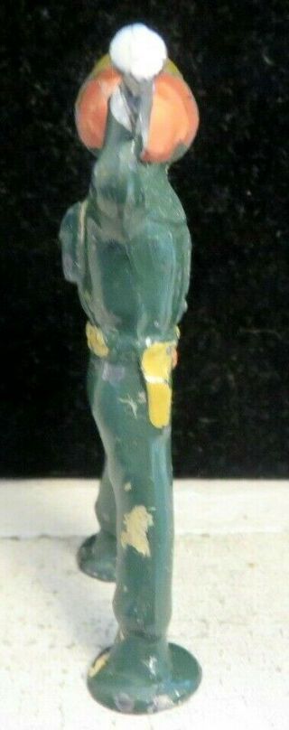 Vintage Barclay Lead Toy Pod Foot Soldier Bugler In Green B - 236 3