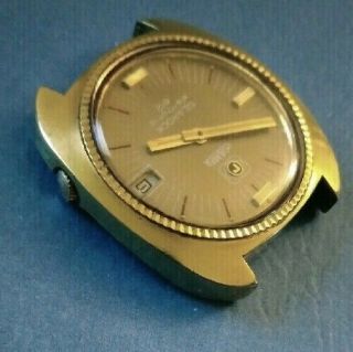 Vintage Roamer Searock electronic 612 quartz men ' s watch (AS - IS) 2