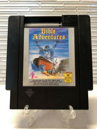 Bible Adventures,  Interactive Study Bible Video Game,  Vintage Nes Nintendo Game