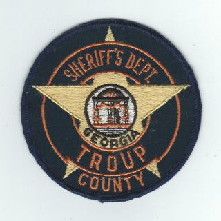 Vintage Troup County,  Georgia Sheriff 