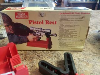 Vintage Mtm Case - Gard Pr - 30 Pistol Rest W/ Box Usa Made Hand Gun Target Marksman